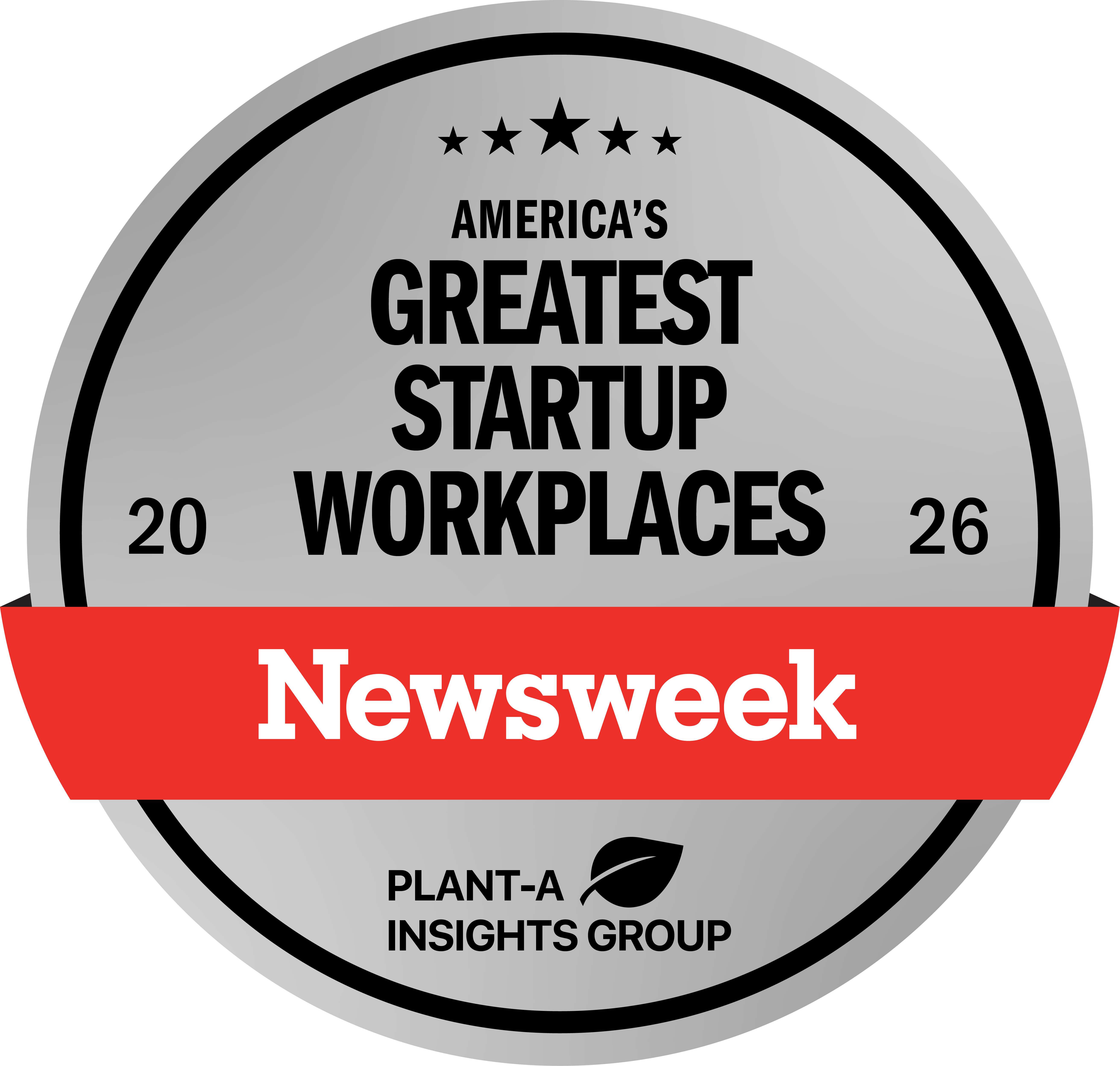 Newsweek America's Greatest Startup Workplaces 2026